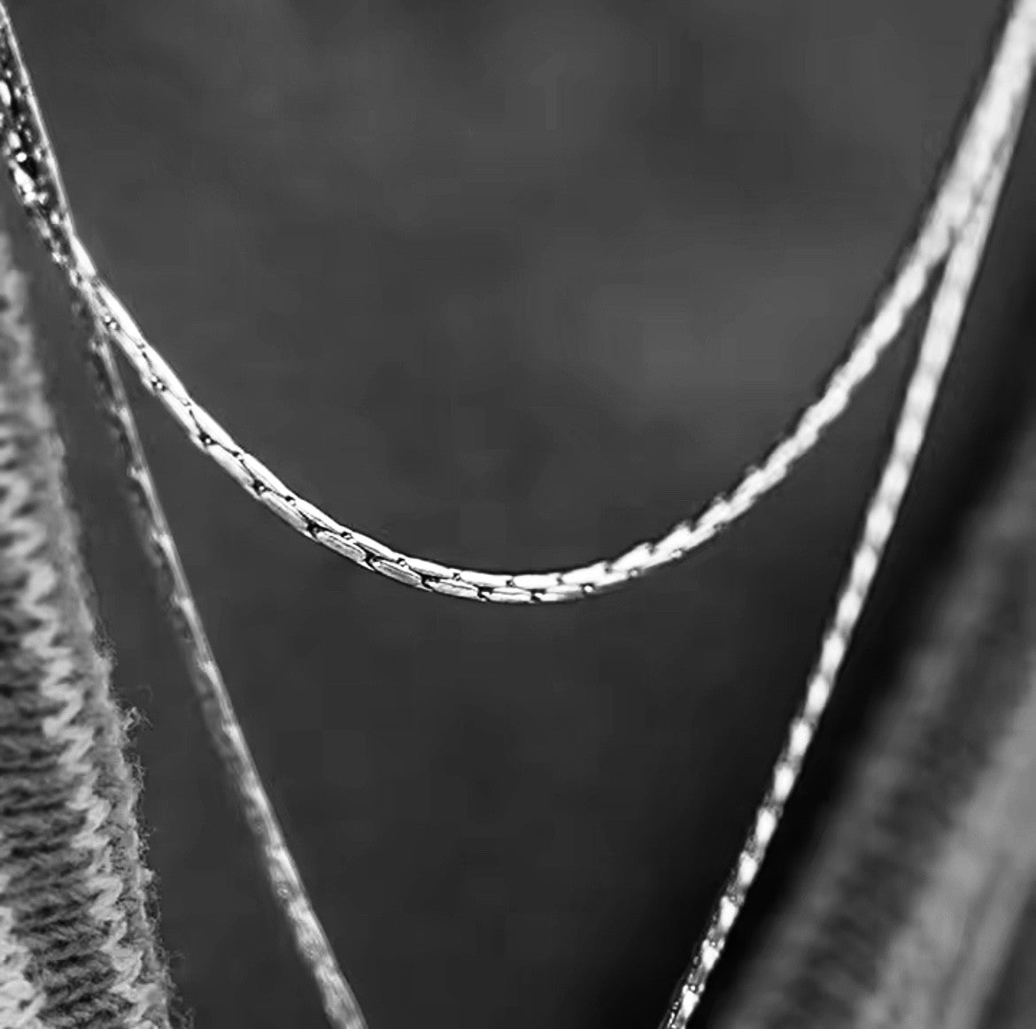 necklaces ACERO vintage SILVER
