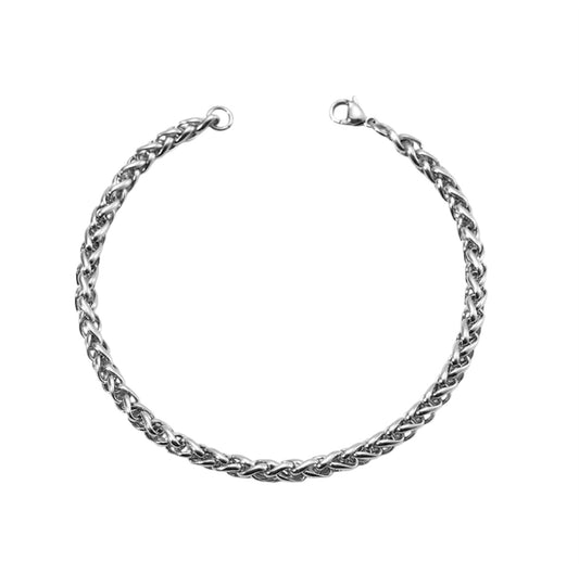 pulsera ACERO cadenas SILVER