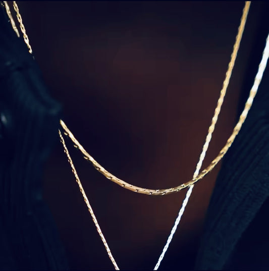 necklaces ACERO vintage GOLD