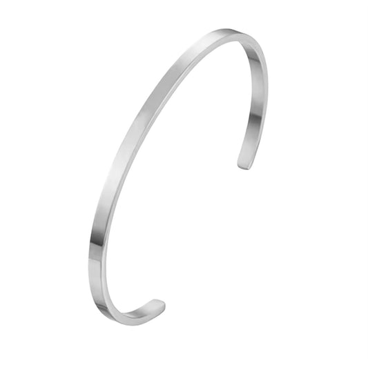pulsera ACERO minimal SILVER  UNSIZE